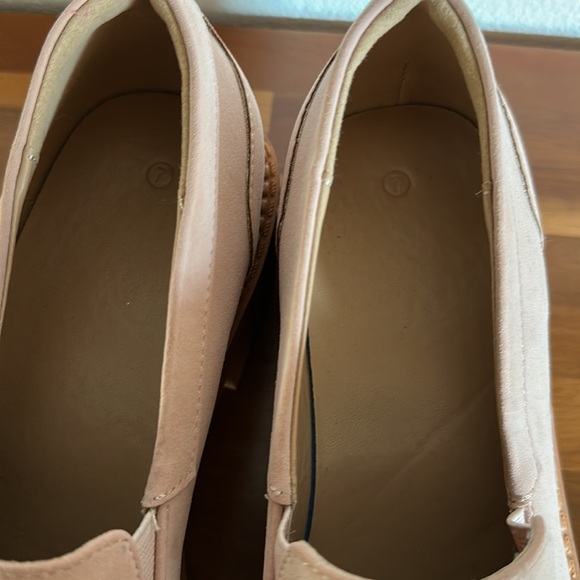 Women’s  Light Pink ZBY Slip on Loafer’s - Picture 7 of 10